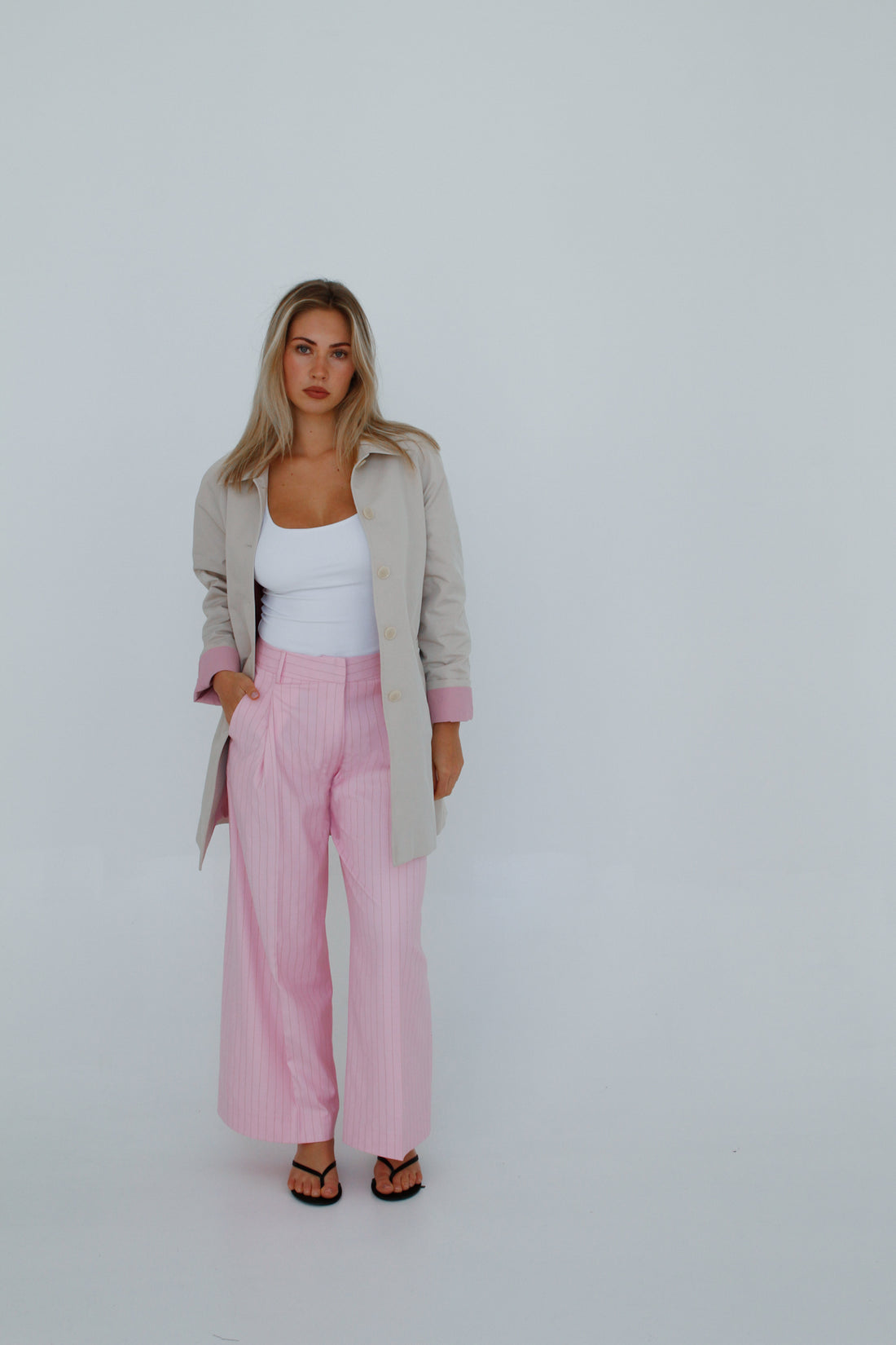 Goldie Pinstripe Trouser
