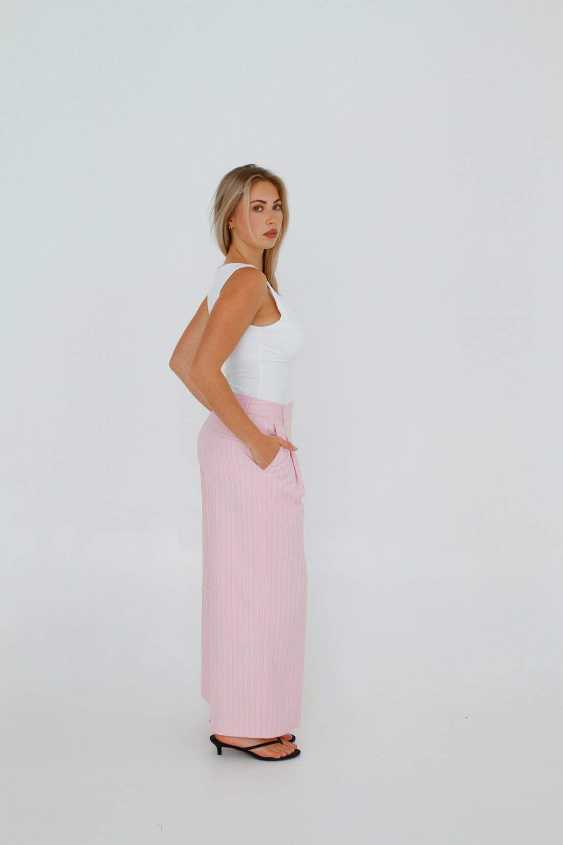 Goldie Pinstripe Trouser