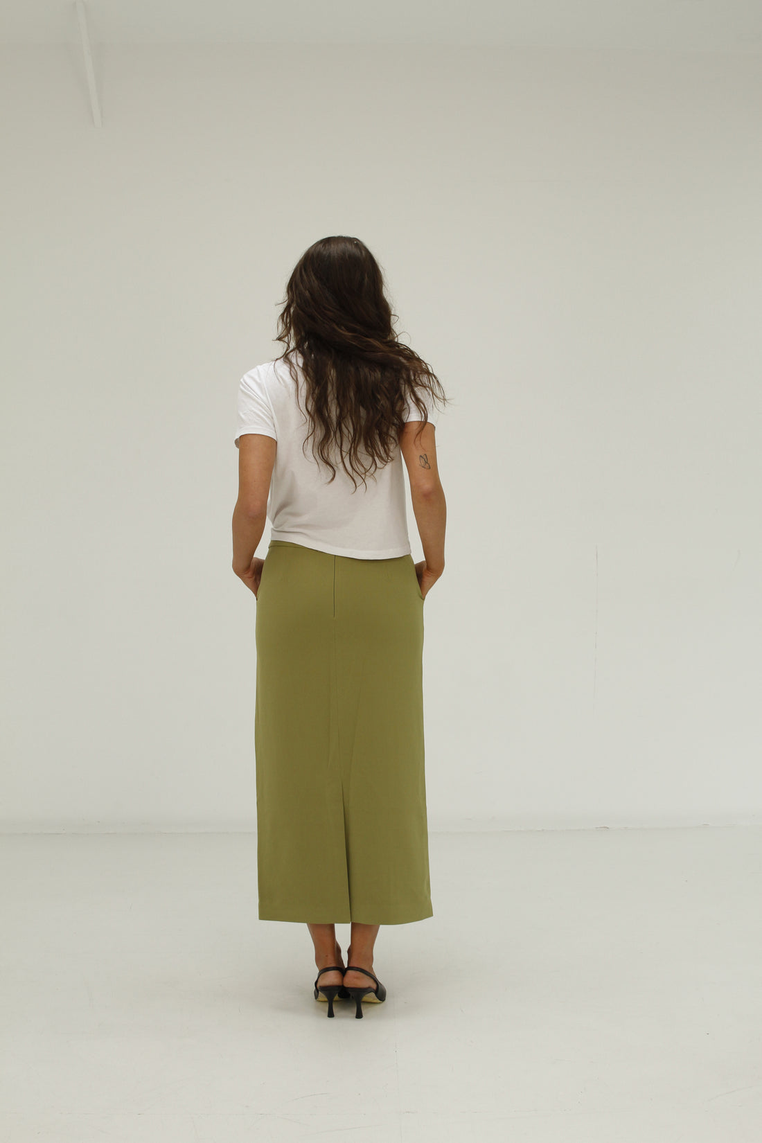 Wasabi Maxi Skirt